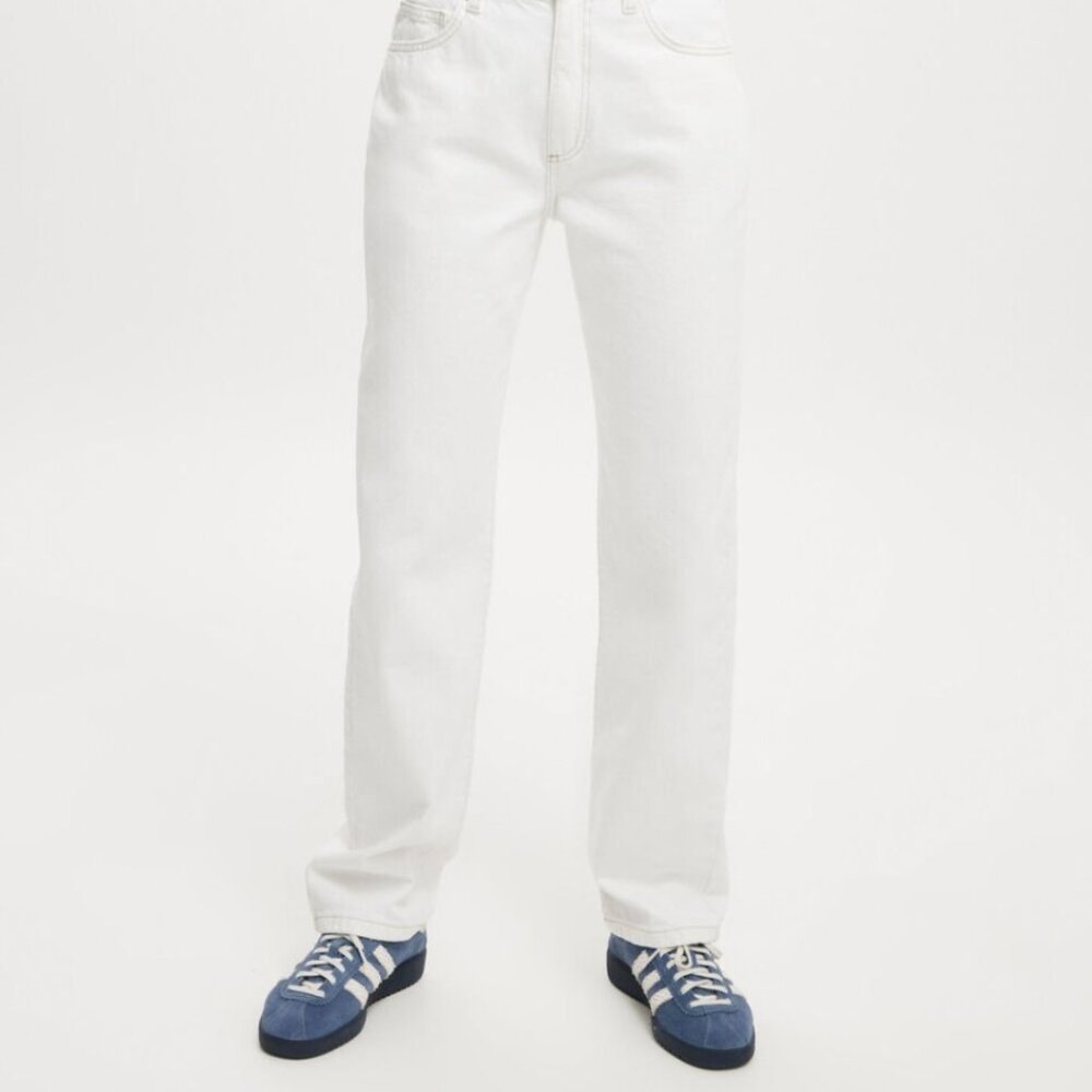 Cotton On Original Straight white denim jean, size 24